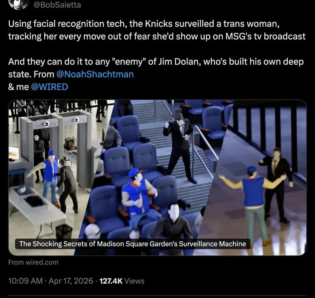 Jim Dolan is garbage.