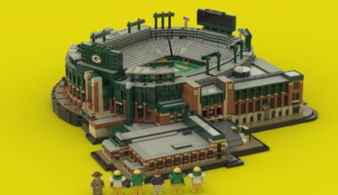 This LEGO Creator is Trying to Get His Lambeau Field Ideas Set to 10,000 Votes, Which Pushes it Into Being Considered for an Official Product