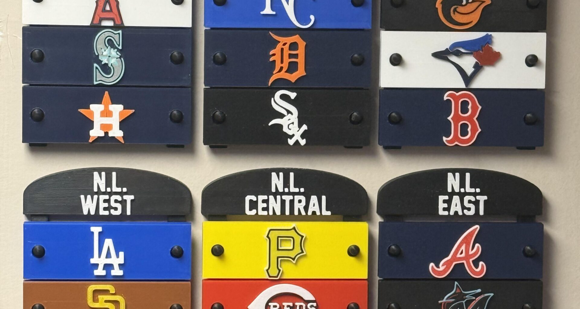 MLB Standings after weekend #3