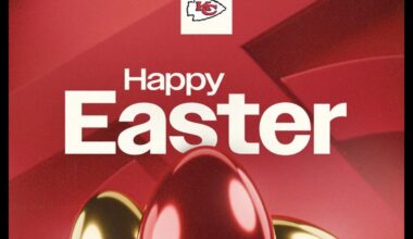 [Kansas City Chiefs] Wishing all of Chiefs Kingdom a very Happy Easter!