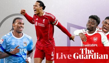 Premier League buildup, Coventry on verge of promotion, and more – matchday live | Soccer