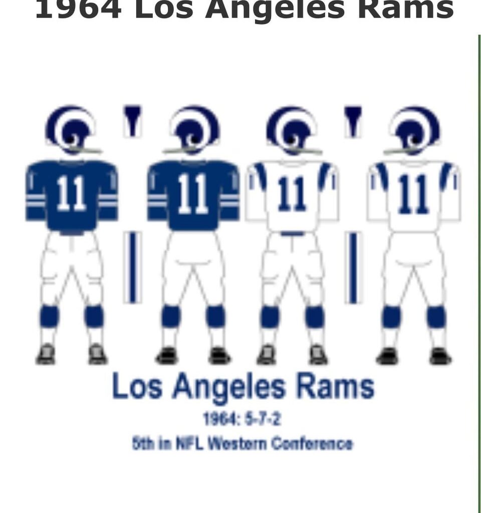 1964 LA Rams on modern players