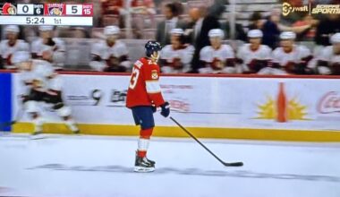 Panthers eating early tonight…Keep getting full boys..