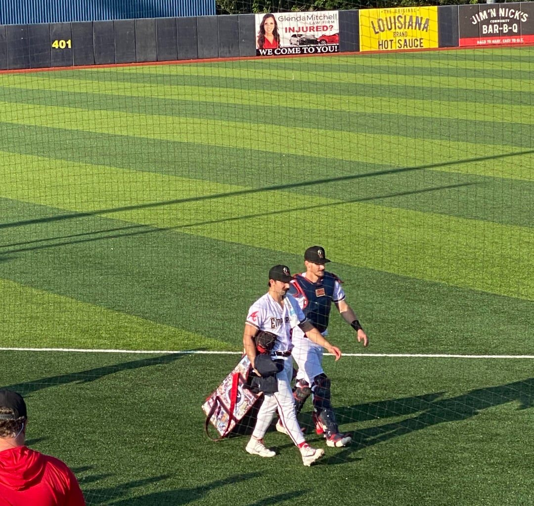 Went to the the Emperors game today and saw some familiar faces 😁