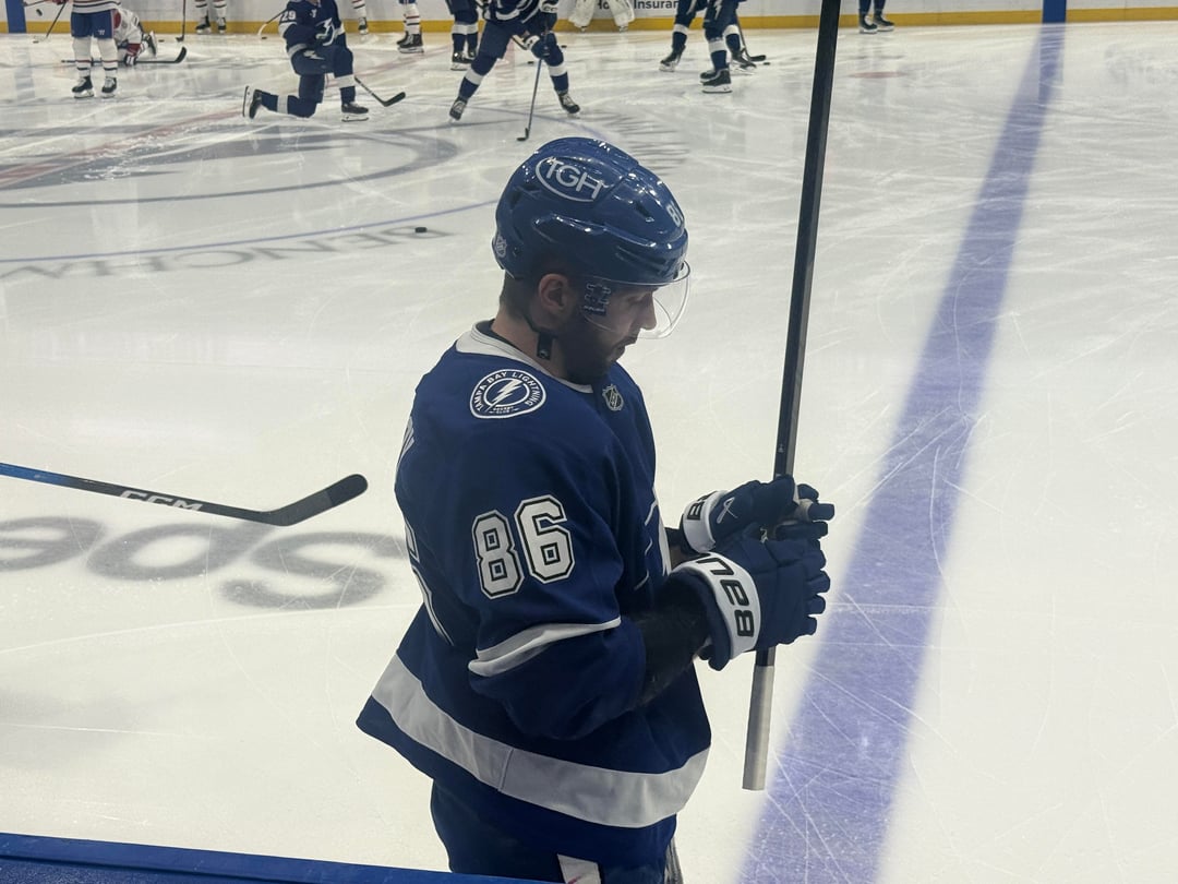 Checking in from the bench! Hello #86