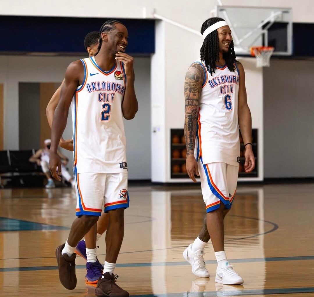 J-Dub, J-Will, Chet, and Jared imitating Shai on picture day