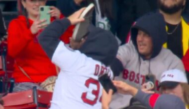 Red Sox Fans Start Work Week Off By Chugging a Beer Out of Shoe