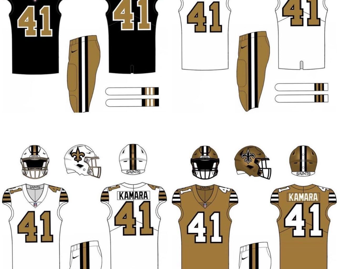 These must become new uniforms.