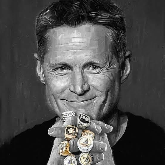 Thank you Steve Kerr in case that's the final game as the Golden State Warriors coach 💙💛