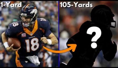 Denver Broncos Touchdowns but they get Increasingly Longer!