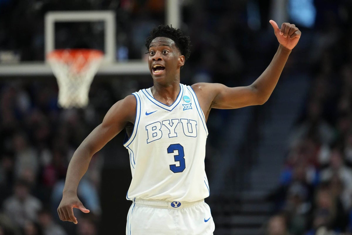 AJ Dybantsa, potential No. 1 pick, declares for NBA Draft after 1 season at BYU
