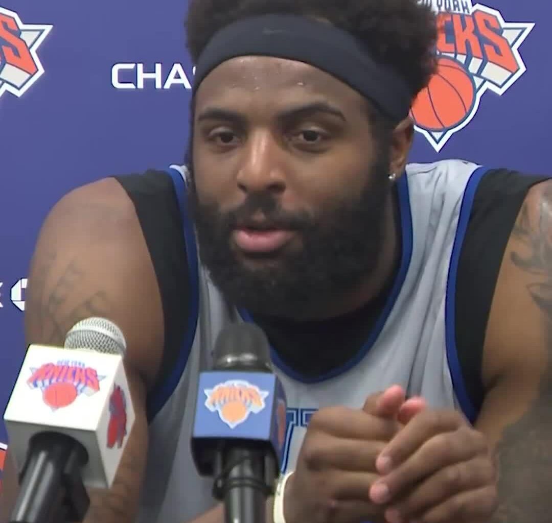 [SNY] Mitchell Robinson reflects on his journey with the Knicks: "I've done seen it all. This is Year 8 for me...going from not being in the playoffs, bottom of the East, and now, to one of the tops in the East, it's been amazing."