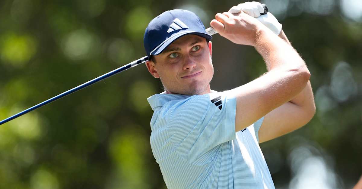 Ludvig Åberg cleans up his game, leads at Harbour Town with first-round 63