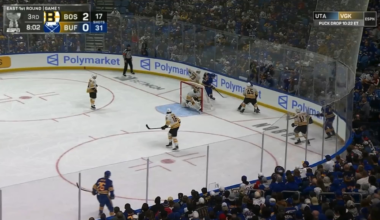 TAGE THOMPSON! First Buffalo playoff goal in 15 YEARS and the Sabres have life!