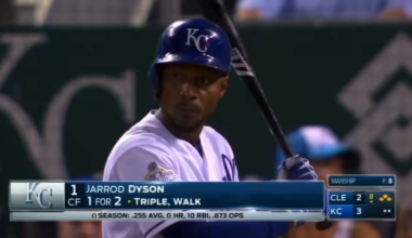 Jarrod Dyson Grand Slam in 2016