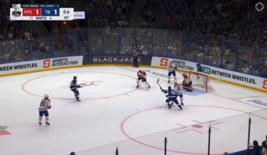 Tampa starts a brawl after the buzzer