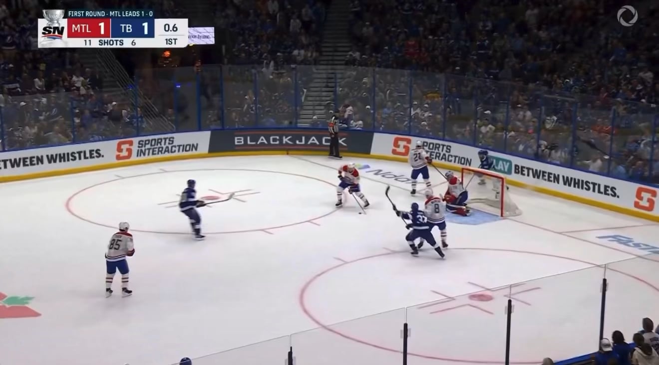 Tampa starts a brawl after the buzzer