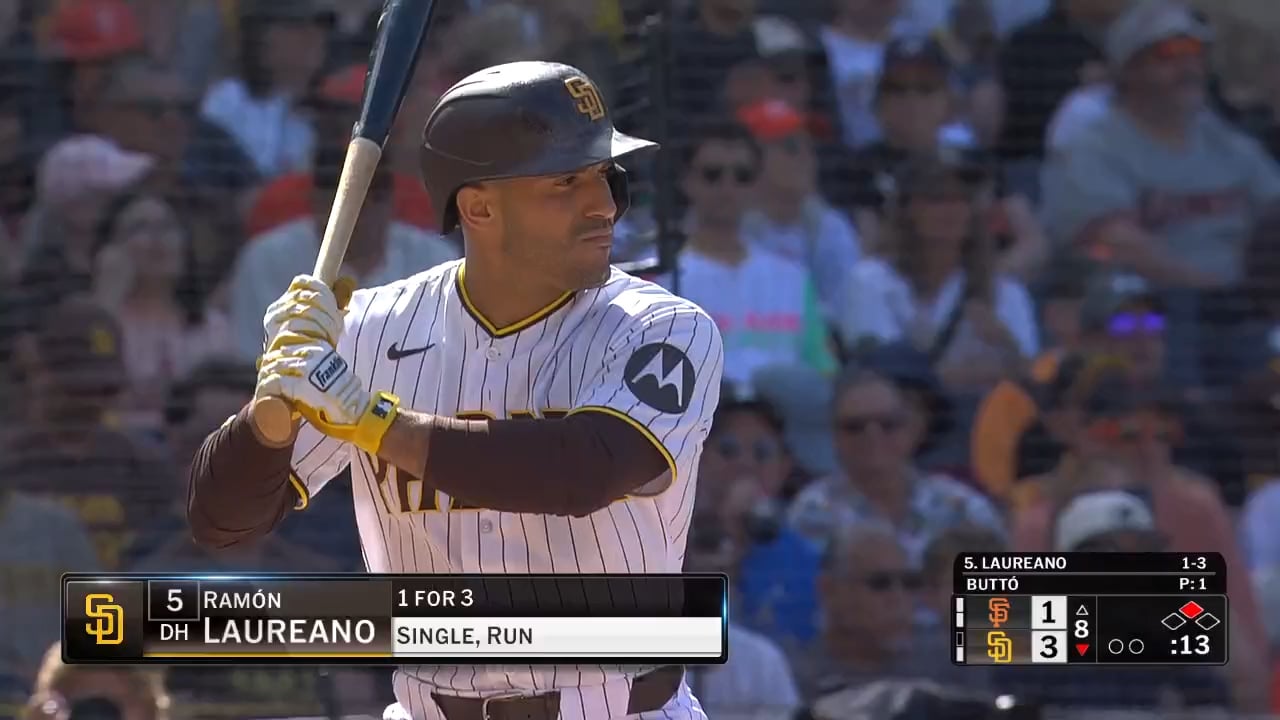 [Highlight] Ramón Laureano 2-run Home Run to Left field