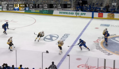 Morgan Geekie snipes it