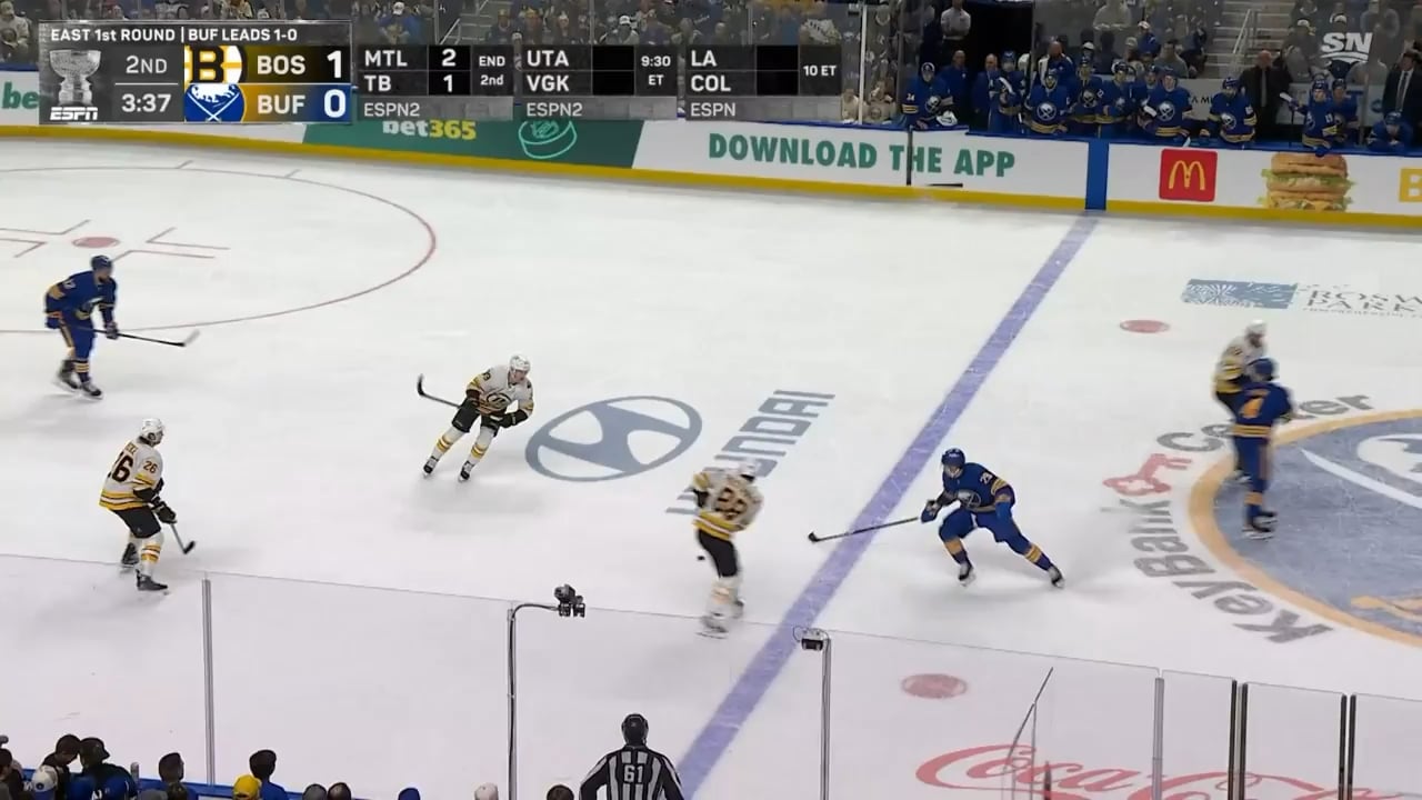 Morgan Geekie snipes it