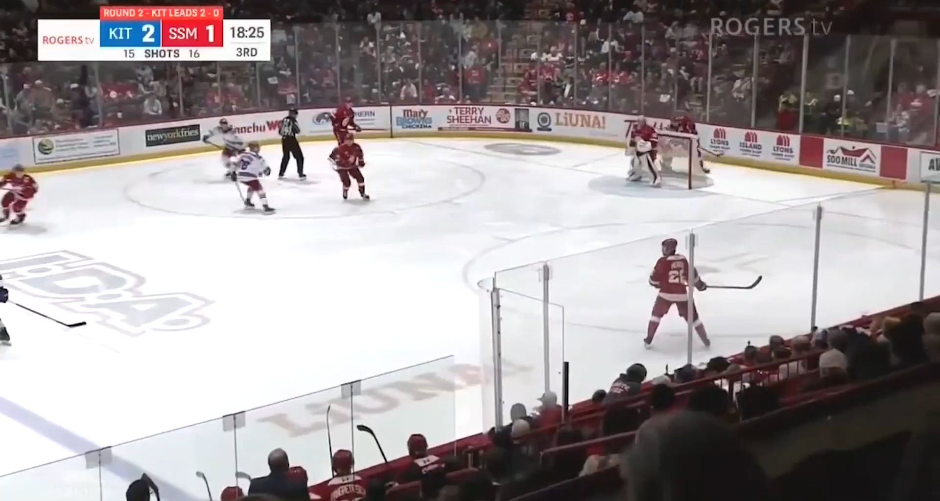 Brady Martin Ties the Game at 2