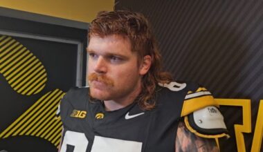 Pittsburgh Steelers Select Iowa OG Gennings Dunker In Third Round Of 2026 NFL Draft