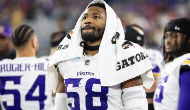 Vikings trade Pro Bowl edge rusher Jonathan Greenard to Eagles