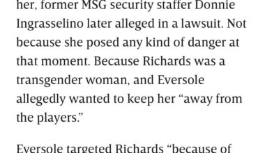 MSG Security surveilled a trans woman for two years for the crime of attending Knicks games