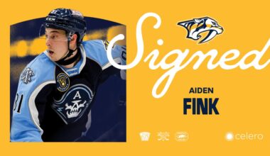 Predators Sign Aiden Fink to Three-Year, Entry-Level Contract