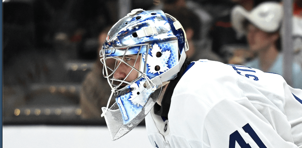 ‘Don’t Touch Anyone Else Again’: Maple Leafs’ Anthony Stolarz Explains Bumping Into Duck’s Ville Husso