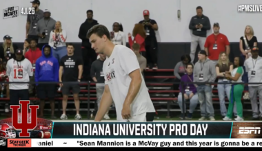 Fernando Mendoza throwing Pro Day dimes at all levels🎯