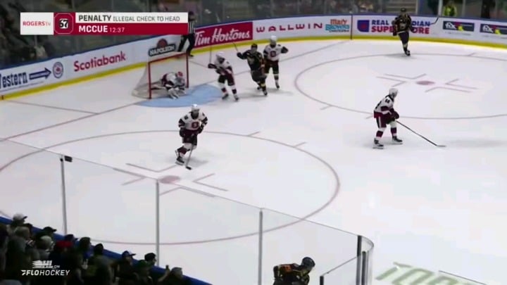 Kashawn Aitcheson with a goal