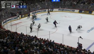 LANDESKOG, TIE GAME!