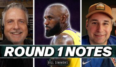 Bill Simmons admits the play-in affected his awards voting: “The play-in did change my 6MOY vote. I had Jaquez over Keldon Johnson, but then Miami lost on Wednesday, and I was just like, ‘I’m going to have the 6MOY on a team that couldn’t get to the last round of the play-in?’ I switched it.”