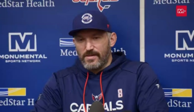 “I’m pretty sure it’s not my last game. I hope it’s not my last game, against Columbus.”—Alex Ovechkin in his final media availability of the season.