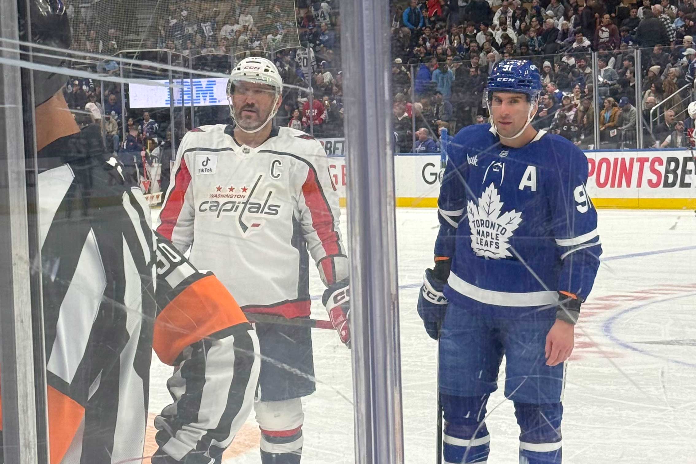 Alex Ovechkin and John Tavares