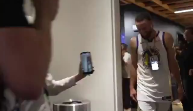 Locker room vibes