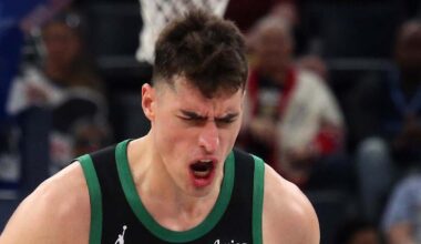 The story behind Luka Garza's unorthodox signature move