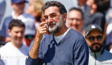 Newcastle United chairman Yasir Al-Rumayyan and fellow owner Jamie Reuben