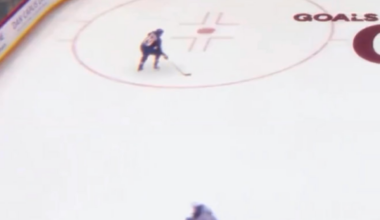 The NHL released a montage of MacKinnon scoring on an empty net