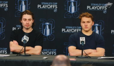 Kirill making Hughes answer the question is funny