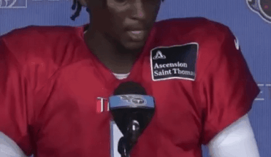 Titan star Cam Ward on showing up at the practice facility every day at 5AM. “I grew up watching my Dad wake up at 4:30 for a job he didnt like, so if I can’t wake up early and work hard at a job I do like, I shouldnt be playing football” 👏