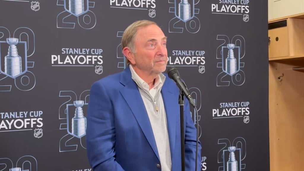 Gary Bettman doesn’t think “the league has a problem with goaltender interference challenges”, coaches just need to stop “challenging the wrong ones”.