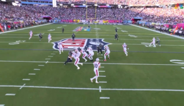 Super Bowl LX clip with Raible/Wyman radio call: Spoon Rush