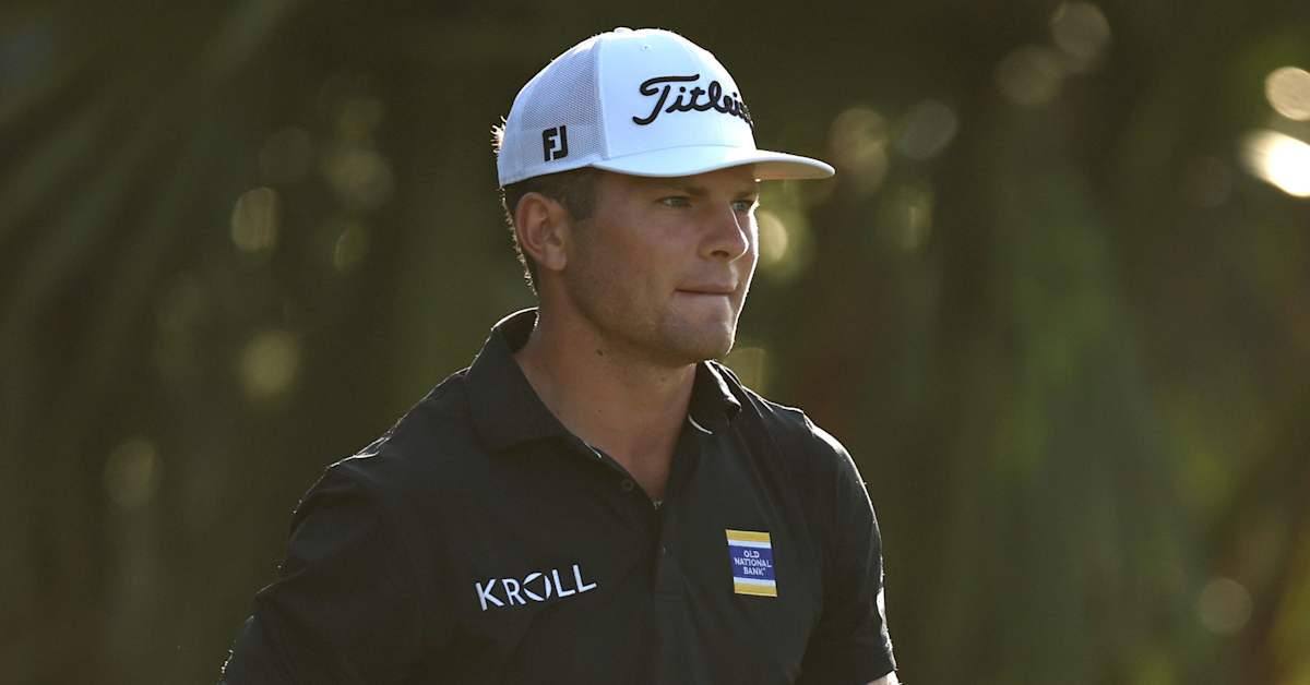 Michael Brennan goes shirtless in viral moment at Zurich Classic of New Orleans, shoots 61 with partner Johnny Keefer