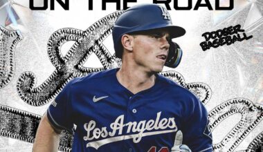 For the first time in history, the Dodgers will be wearing a blue jersey as part of their regular uniform rotation on the road.