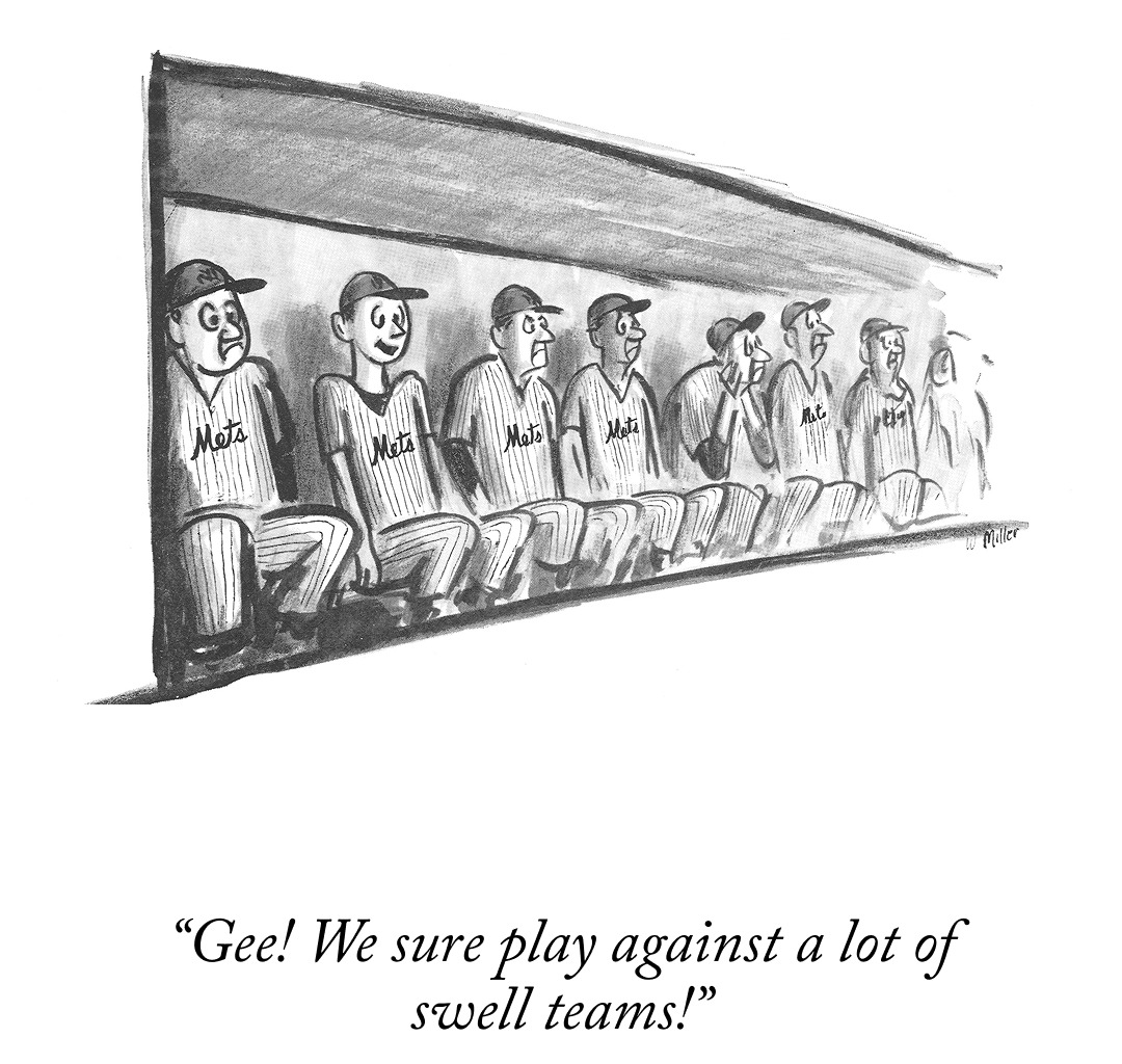 Archival New Yorker Mets Cartoons