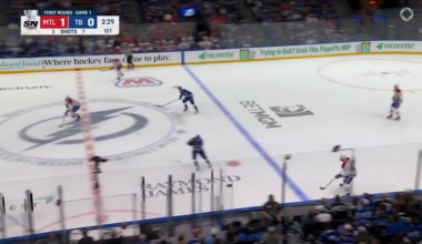 Slashing penalty on Slafkovsky