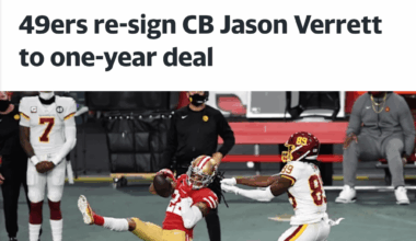49ers re-sign CB Jason Verrett to one-year deal. Per Schefter