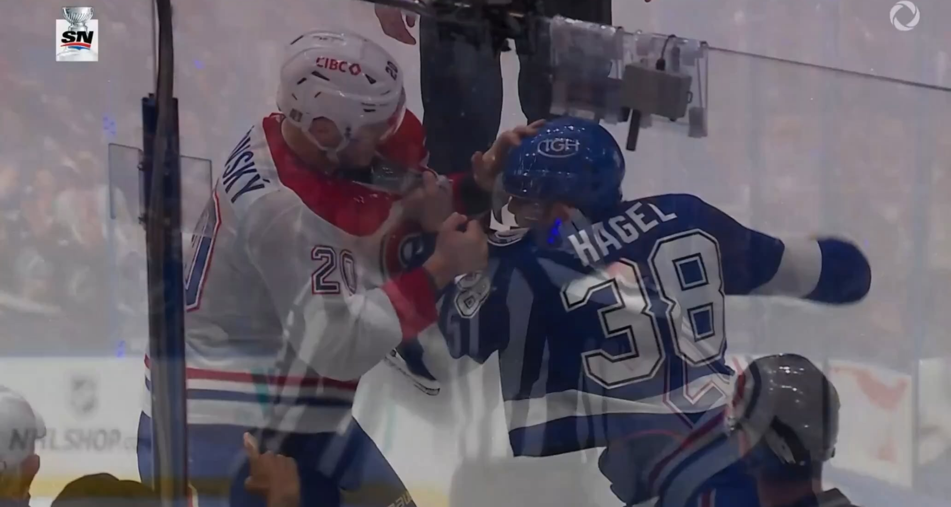 Hagel tells Slaf to go to sleep after the fight